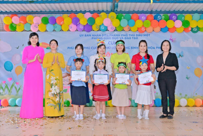 HỘI THI “BÉ CHUẨN BỊ VÀO LỚP 1”