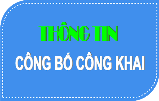 CÔNG KHAI NĂM HỌC 2020-2021